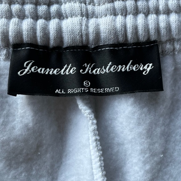 jeanette kastenberg vintage heather grey sweat pants size 30 - Picture 3 of 3